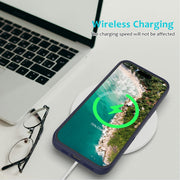For iPhone 16 Pro Solid Color Silicone Phone Case(Midnight Blue)