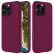 For iPhone 16 Pro Solid Color Silicone Phone Case(Violet) - More iPhone Cases by PMC TechLife | Online Shopping South Africa | PMC TechLife | Buy Now Pay Later Mobicred