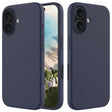For iPhone 16 Plus Solid Color Silicone Phone Case(Midnight Blue) - More iPhone Cases by PMC TechLife | Online Shopping South Africa | PMC TechLife | Buy Now Pay Later Mobicred