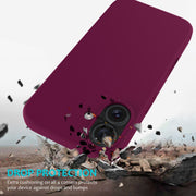 For iPhone 16 Plus Solid Color Silicone Phone Case(Violet)