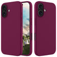 For iPhone 16 Solid Color Silicone Phone Case(Violet) - More iPhone Cases by PMC TechLife | Online Shopping South Africa | PMC TechLife | Buy Now Pay Later Mobicred