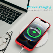 For iPhone 16e Solid Color Silicone Phone Case(Red)