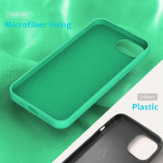 For iPhone 16e Solid Color Silicone Phone Case(Green)