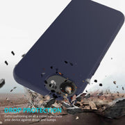 For iPhone 16e Solid Color Silicone Phone Case(Midnight Blue)