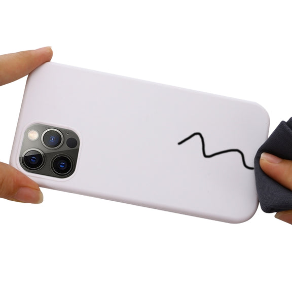 For iPhone 15 Pro Max Shockproof Silicone Magsafe Phone Case(White)