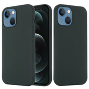 For iPhone 15 Shockproof Silicone Magsafe Phone Case(Dark Green)