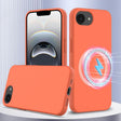 For iPhone 16e Shockproof Silicone Magsafe Phone Case(Gold Orange) - iPhone 16e Cases by PMC TechLife | Online Shopping South Africa | PMC TechLife | Buy Now Pay Later Mobicred
