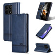 For Xiaomi Redmi K70/K70 Pro AZNS Magnetic Calf Texture Flip Leather Phone Case(Dark Blue) - free shipping - PMC Jewellery - Order now!