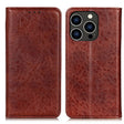 For iPhone 16 Pro Magnetic Crazy Horse Texture Horizontal Flip Leather Phone Case(Brown) - iPhone 16 Pro Cases by PMC TechLife | Online Shopping South Africa | PMC TechLife | Buy Now Pay Later Mobicred