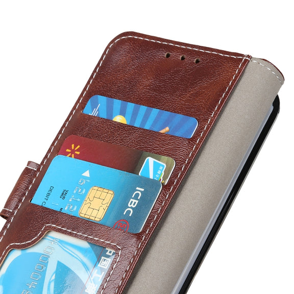 For iPhone 16 Pro Retro Crazy Horse Texture Horizontal Flip Leather Phone Case(Brown)