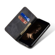 For vivo X100 Denim Texture Flip Leather Phone Case(Black)