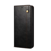 For vivo S18 Oil Wax Crazy Horse Texture Leather Phone Case(Black)