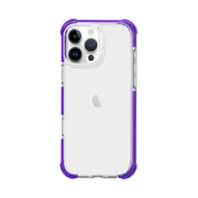 For iPhone 16 Pro Four-corner Shockproof TPU + Acrylic Phone Case(Purple)