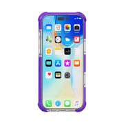 For iPhone 16 Pro Four-corner Shockproof TPU + Acrylic Phone Case(Purple)