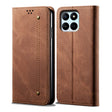 For Honor X6A Denim Texture Flip Leather Phone Case(Brown) - free shipping - PMC TechLife - Order now!