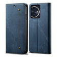 For Honor 100 Denim Texture Flip Leather Phone Case(Blue) - Honor Cases by PMC TechLife | Online Shopping South Africa | PMC TechLife | Buy Now Pay Later Mobicred