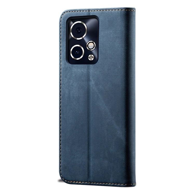 For Honor 90 GT Denim Texture Flip Leather Phone Case(Blue)