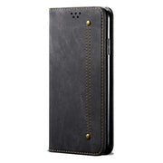For Honor Play 8T 5G / X7b Denim Texture Flip Leather Phone Case(Black)