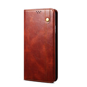 For Honor Magic6 Pro Oil Wax Crazy Horse Texture Leather Phone Case(Brown)