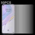 For Huawei nova 7 50 PCS Half-screen Transparent Tempered Glass Film - free shipping - PMC TechLife - Order now!