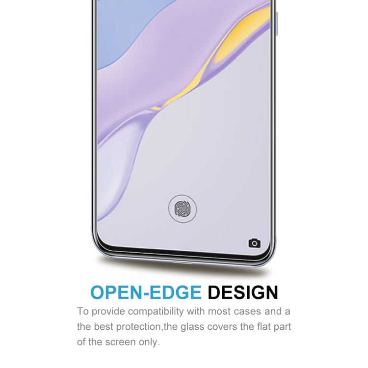 For Huawei nova 7 50 PCS Half-screen Transparent Tempered Glass Film
