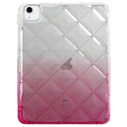 For iPad Air 11 2025 / 2024 Gradient Diamond Plaid TPU Tablet Case(Gradient Pink)