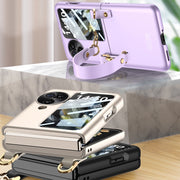 For OPPO Find N3 Flip GKK Integrated Ultra-thin Handbag Phone Case(Black)