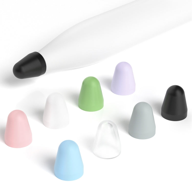 For Xiaomi Stylus Pen 2 8pcs / Set Silicone Wear-resistant Stylus Nib Cover(Transparent)
