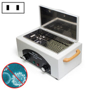 Stainless Steel Household High Temperature Towel Manicure Disinfection Cabinet(US Plug)