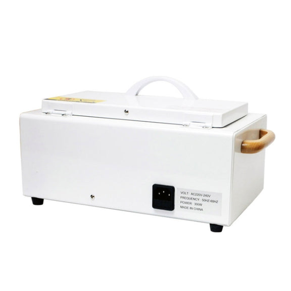 Stainless Steel Household High Temperature Towel Manicure Disinfection Cabinet(US Plug)