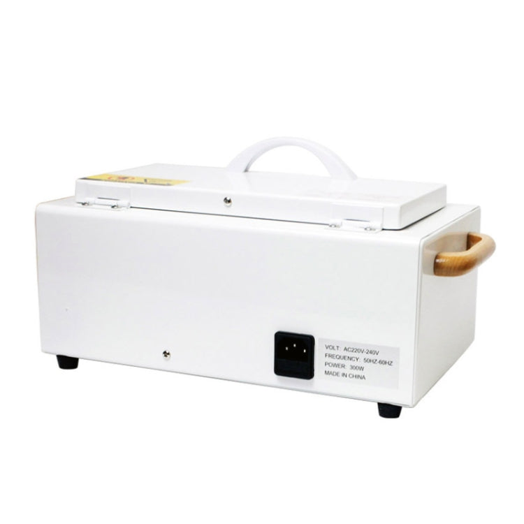 Stainless Steel Household High Temperature Towel Manicure Disinfection Cabinet(EU Plug)