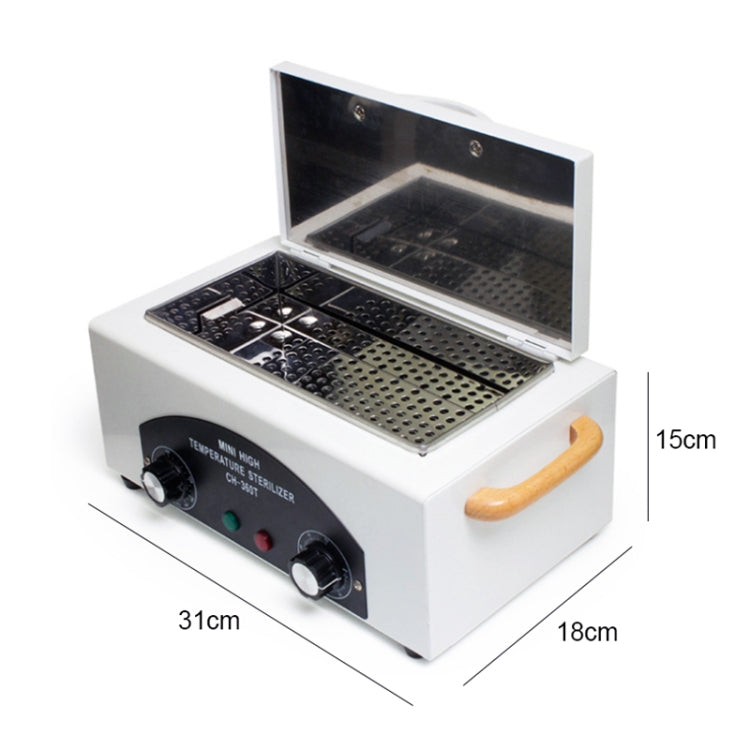 Stainless Steel Household High Temperature Towel Manicure Disinfection Cabinet(AU Plug)