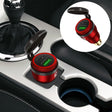 Motorcycle European-style Small-caliber Aluminum Alloy QC 3.0 + PD Fast Charge USB Charger, Shell Color:Red(Red Light) - Battery Charger by PMC TechLife | Online Shopping South Africa | PMC TechLife | Buy Now Pay Later Mobicred
