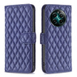 For Realme 12+ 5G Diamond Lattice Wallet Flip Leather Phone Case(Blue) - free shipping - PMC TechLife - Order now!