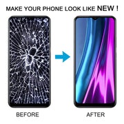 For Realme Narzo 50i 4G RMX3235 OEM LCD Screen Digitizer Full Assembly with Frame