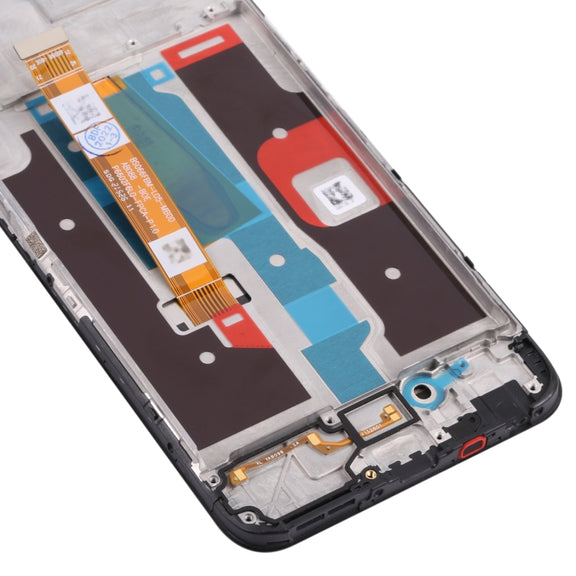 For Realme Narzo 50 4G RMX3286 OEM LCD Screen Digitizer Full Assembly with Frame