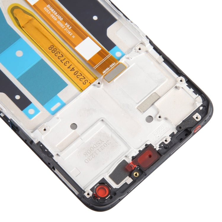 For Realme Q5 RMX3478 OEM LCD Screen Digitizer Full Assembly with Frame
