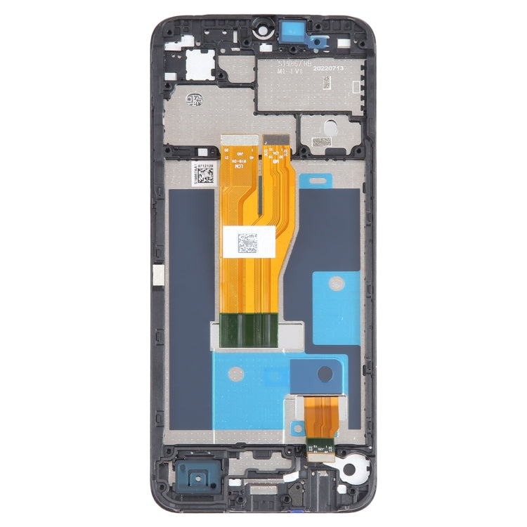 For Realme C33 2023 RMX3627 OEM LCD Screen Digitizer Full Assembly with Frame