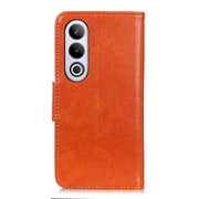 For OnePlus Nord 4E Global Nappa Texture Leather Phone Case(Orange)