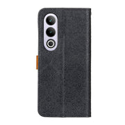 For OnePlus Nord CE4 5G / K12 5G European Floral Embossed Flip Leather Phone Case(Black)