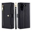 For Tecno Pova 5 Pro Sheep Texture Cross-body Zipper Wallet Leather Phone Case(Black) - free shipping - PMC TechLife - Order now!