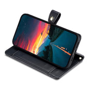 For Sharp Aquos R9 Sheep Texture Cross-body Zipper Wallet Leather Phone Case(Black)