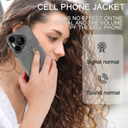 For Huawei Pura 70 Pro Double Buckle Card Slots Magnetic Phone Case(Grey)