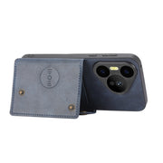 For Huawei Pura 70 Pro Double Buckle Card Slots Magnetic Phone Case(Blue)