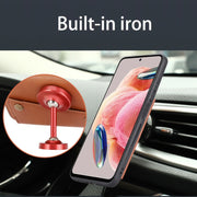 For Xiaomi Redmi Note 12 4G Global Double Buckle Card Slots Magnetic Phone Case(Black)