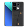 For Xiaomi Redmi Note 13 Pro 4G Global Double Buckle Card Slots Magnetic Phone Case(Black) - Note 13 Pro Cases by PMC TechLife | Online Shopping South Africa | PMC TechLife | Buy Now Pay Later Mobicred
