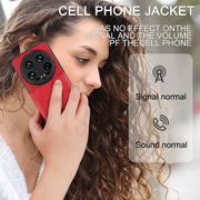 For Xiaomi 14 Ultra Double Buckle Card Slots Magnetic Phone Case(Red)