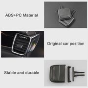 For Porsche Panamera Left Driving Car Air Conditioning Air Outlet Paddle, Type:Rear Row