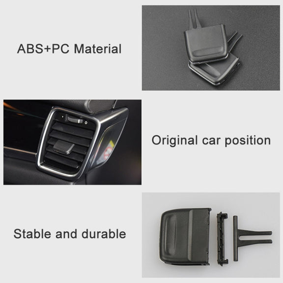 For Porsche Panamera Left Driving Car Air Conditioning Air Outlet Paddle, Type:Right Side