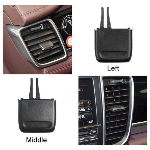 For Porsche Panamera Left Driving Car Air Conditioning Air Outlet Paddle, Type:Rear Row